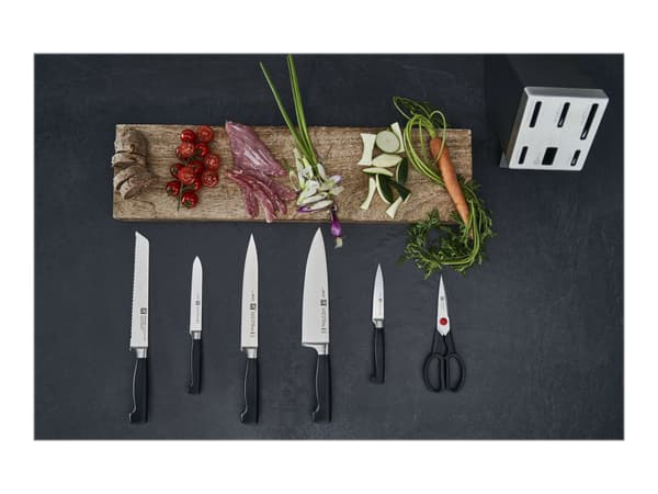 ZWILLING Four Star Knivblok och kniv-set