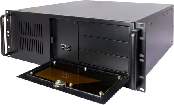 Inter-Tech IPC 4U-4088-S Rackversion ATX svart svart