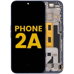 OLED-enhet med ram för Nothing Phone (2a) (renoverad) (blå) blå