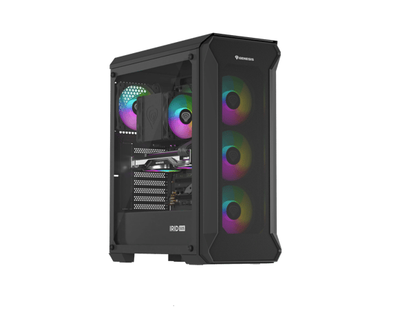 Genesis Irid 505 aRGB Tower ATX svart