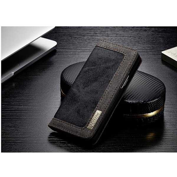Samsung S8 Plus-fodral,  blandade färgerDenim Splice PU-läder