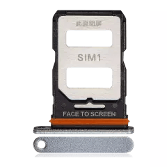 SIM-kortsfack för Xiaomi Redmi Note 12 Turbo / Poco F5 (vit)