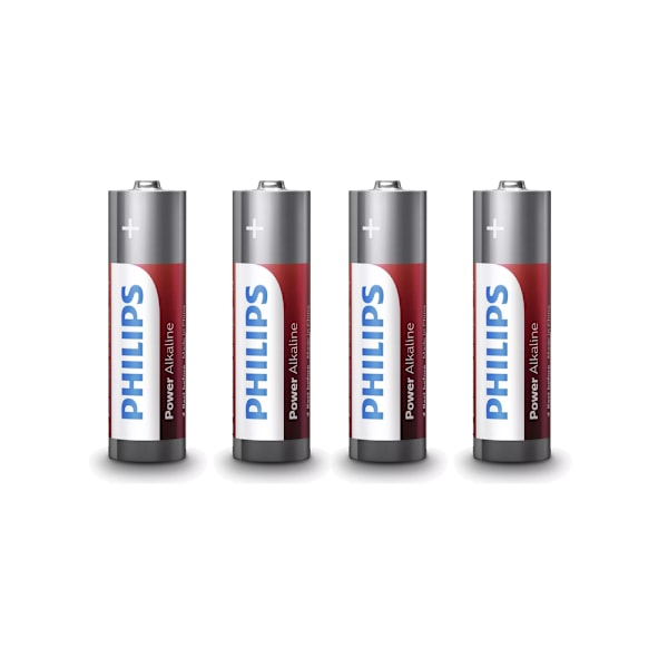 Batteri PHILIPS AA 4st Power Alkaline