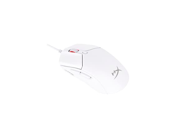 HyperX Pulsefire Haste 2 Optisk Kablet vit vit