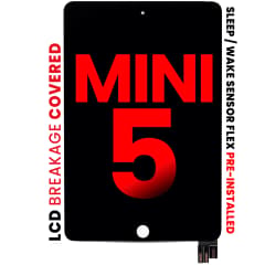 LCD-enhet med digitizer för iPad Mini 5 (Eftermarknad Pro: XO7) (Svart)