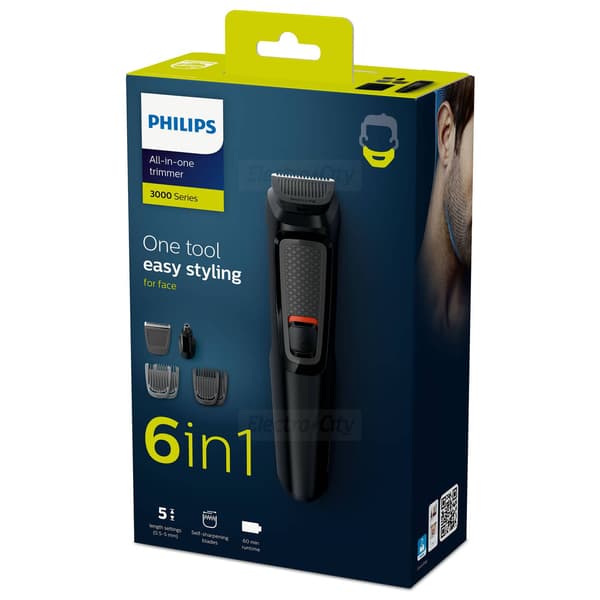 Philips 3000 Series BT3665 Trimmer svart