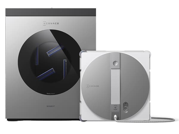 Ecovacs Winbot W3 OMNI Vinduesrenser robotstyret Silver silver