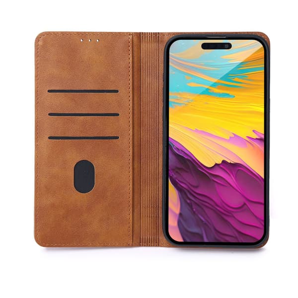 Smart Seam-skal för iPhone 17 Pro brun