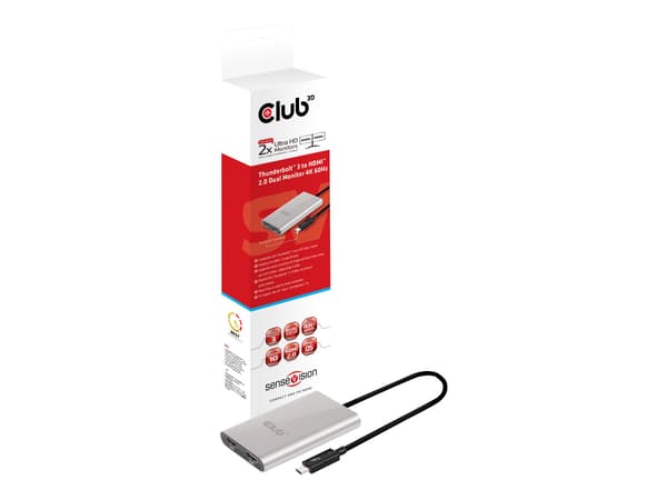 Club 3D SenseVision Ekstern videoadapter