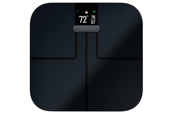 Garmin Index S2 Smart Scale Badevägte svart