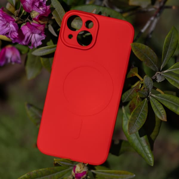 Simple Color Mag-skal till iPhone 16 Pro Max 6,9\" röd