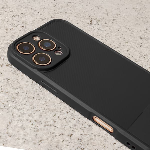 Simple Carbon skal för iPhone 16 Pro Max svart