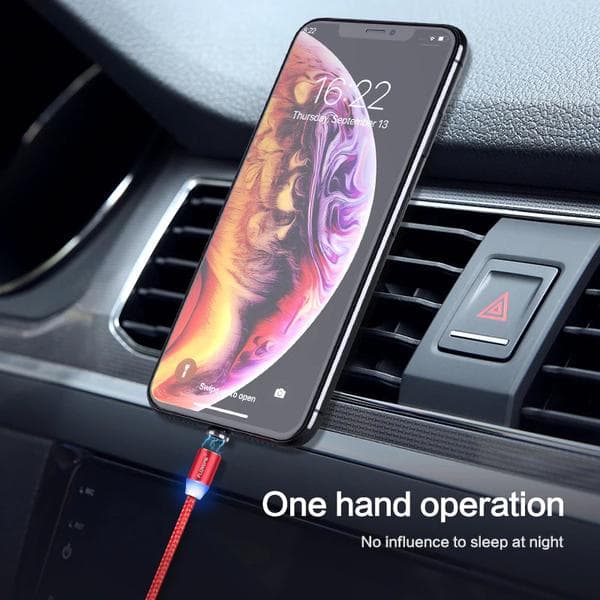 1 m magnet laddare för micro-usb