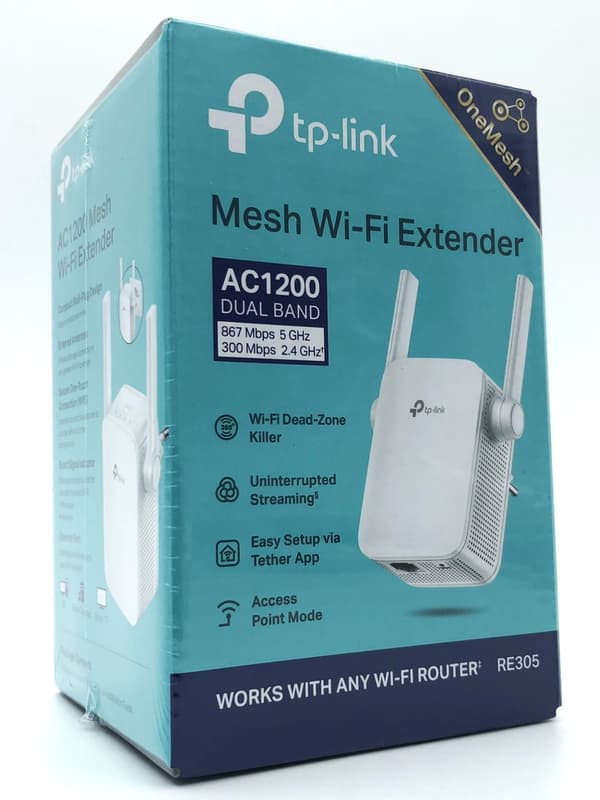 TP-Link RE450 WiFi-räkkeviddeforlänger Ekstern