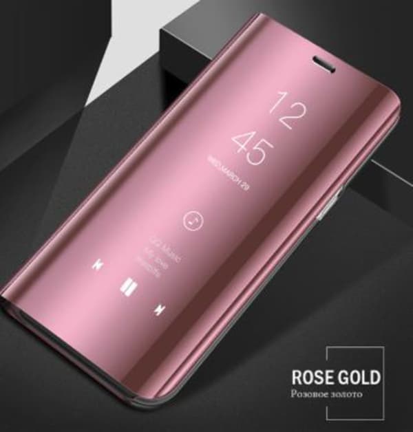 Samsung flip case S8 plus guld Gold