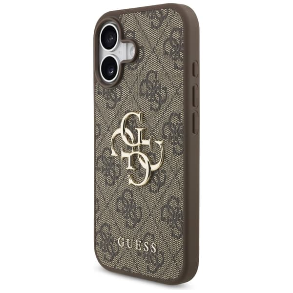 Fodral Guess 4G Big Logo för iPhone 17 brun