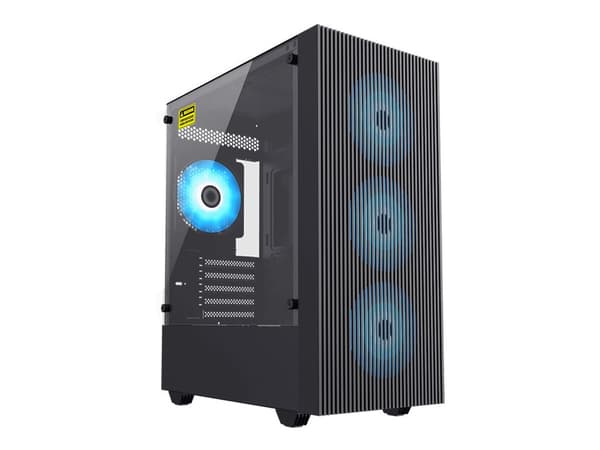 GameMax Eco Range EDGE Tower Micro ATX svart svart