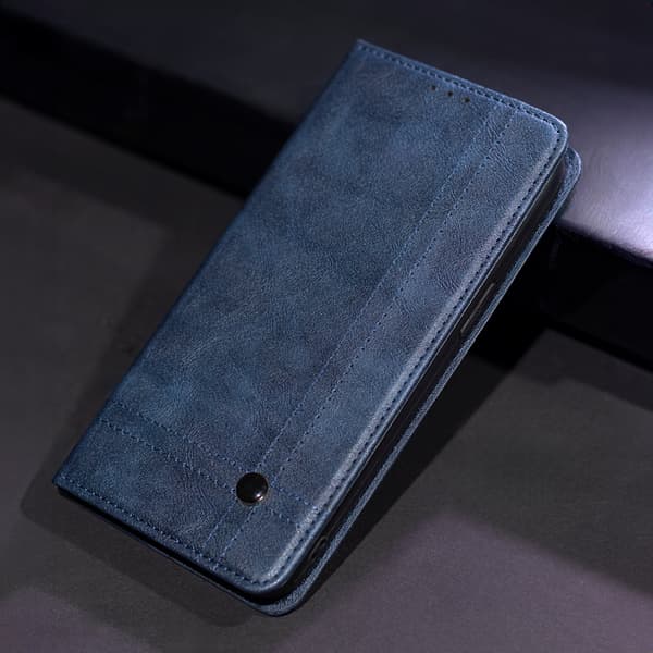 Smart Seam fodral för Xiaomi Redmi Note 15 Pro 5G (EU) marinblå röd