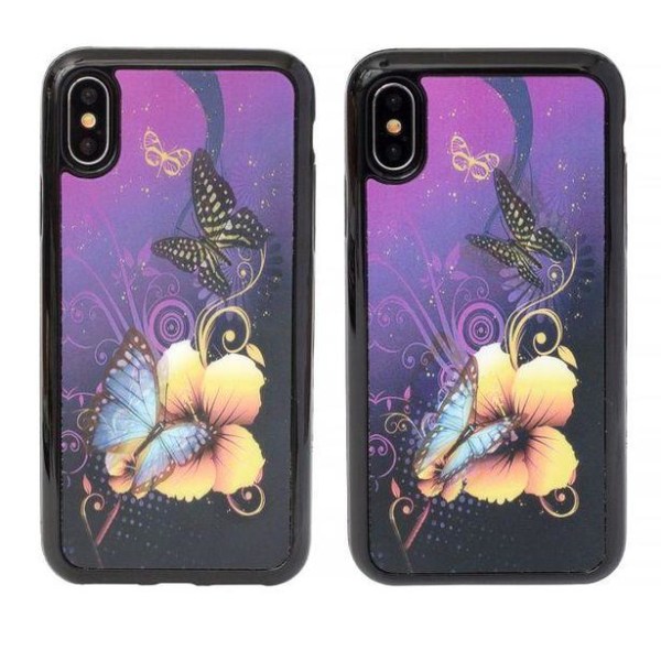 3D Dynamic iphone X/Xs fodral |butterflies