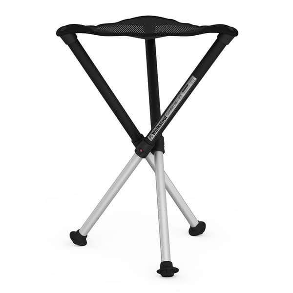 Walkstool Comfort 55 Campingstol 3 ben svart svart