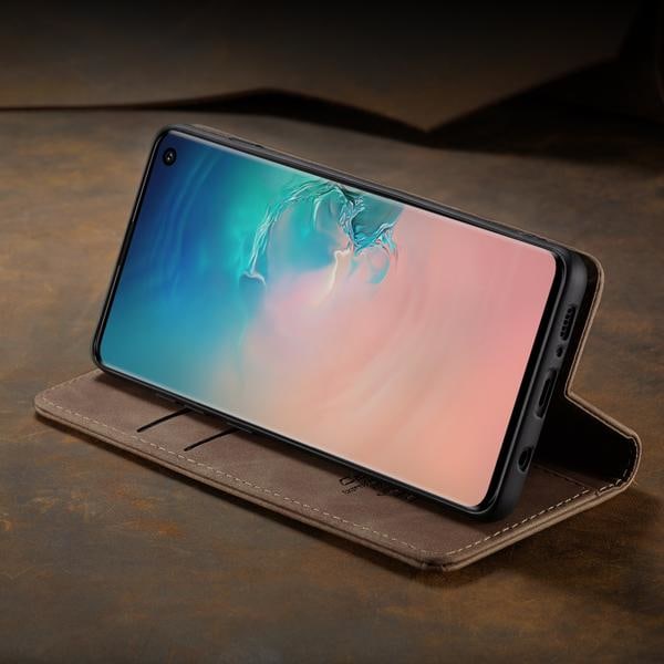 CaseMe 13 Phone Case för Samsung S10 plus mörkbrun DarkBrown