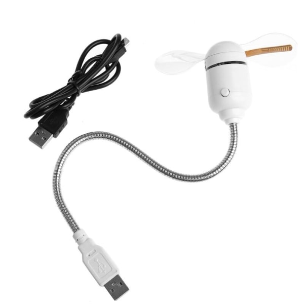 USB  fläktkylning med USB LED-lampa