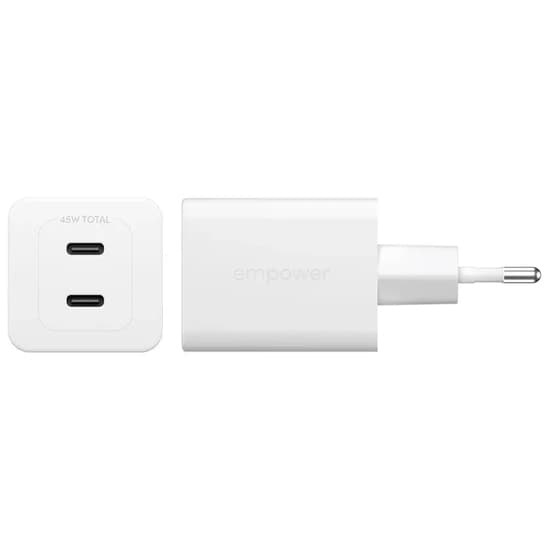 empower by PanzerGlass Turbo 45W GaN Adapter 2xUSB-C