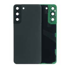 Baksidesglas med kameralins för Samsung Galaxy S22 Plus 5G (ingen logotyp) (eftermarknad Plus) (Phantom Black) svart