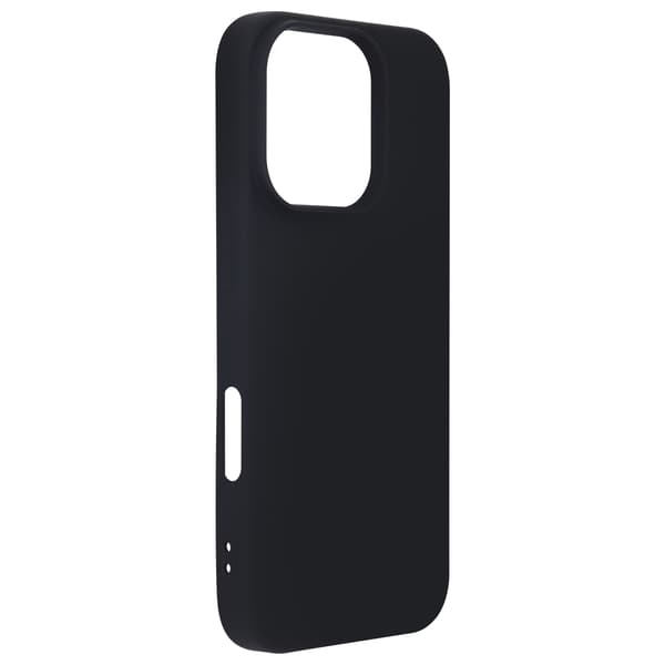 Satin Flex iPhone 16 Pro Max skal svart svart