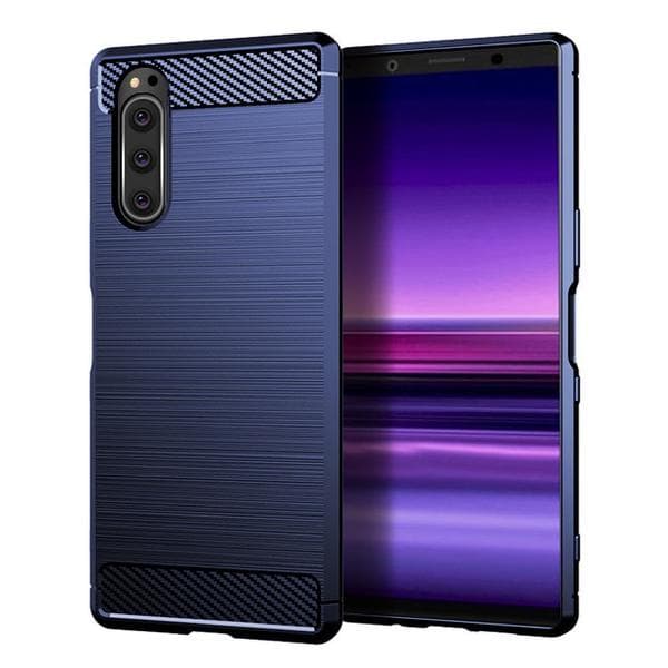 hård silikonfodral för sony Xperia 5 grå