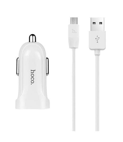 Hoco Z2A dual billadare med miro-USB