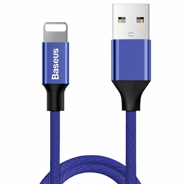 Baseus kabel Yiven USB - Lightning 1,2 m 2A marinblå blå