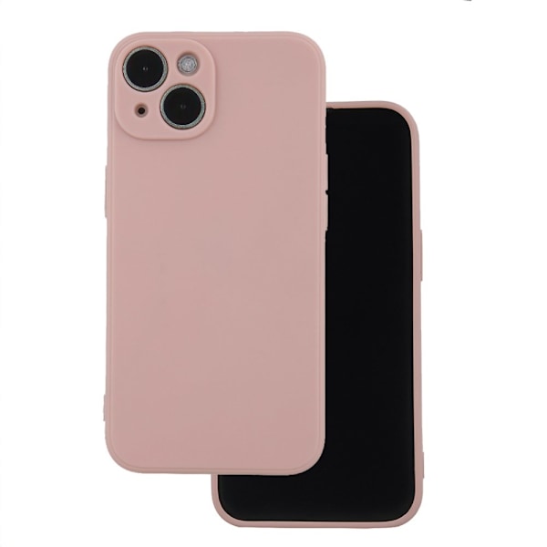 Matt TPU-fodral för iPhone 12" ljusrosa
