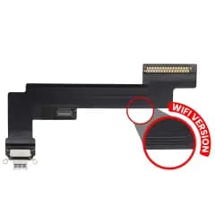 Laddningsport Flexkabel för iPad Air 5 (endast WiFi) (Premium) (Starlight) vit