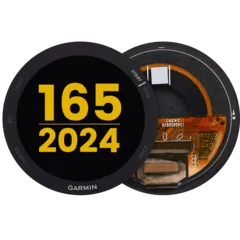 OLED-enhet utan ram för Garmin Forerunner 165 (2024) (Premium) (Svart) svart
