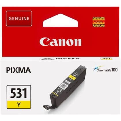 Canon CLI 531 Y Gul bläck