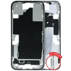 Mellanstor ram med smådelar för iPhone 16 (amerikansk version) (begagnad OEM-dragning: klass C) (vit) vit