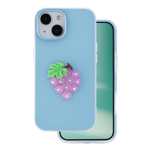 Frukt 2-i-1 skal för iPhone 12 / 12 Pro blå