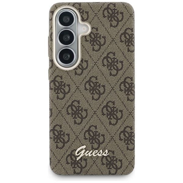 Guess fodral 4G Script MagSafe för Samsung Galaxy S26 brun brun