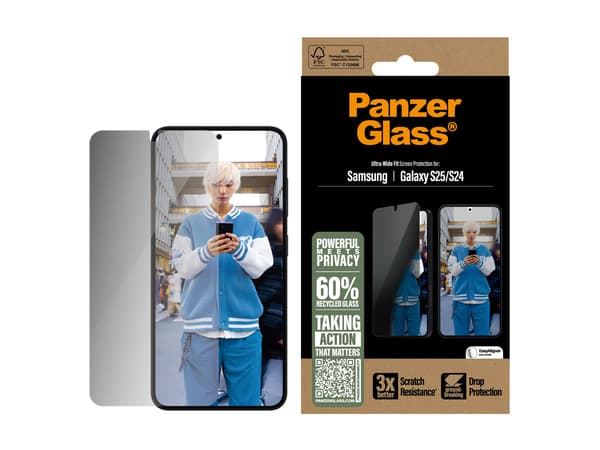 PanzerGlass Privacy Samsung Galaxy S25
