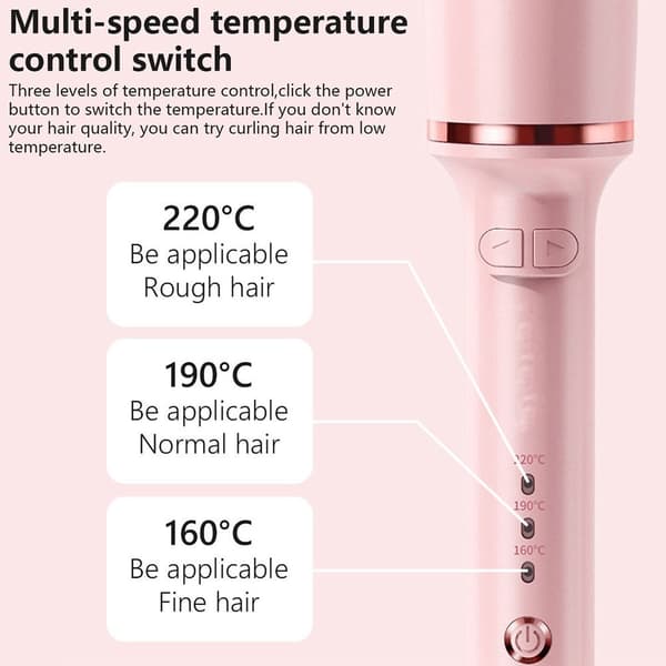 Automatisk hårkrullare vit