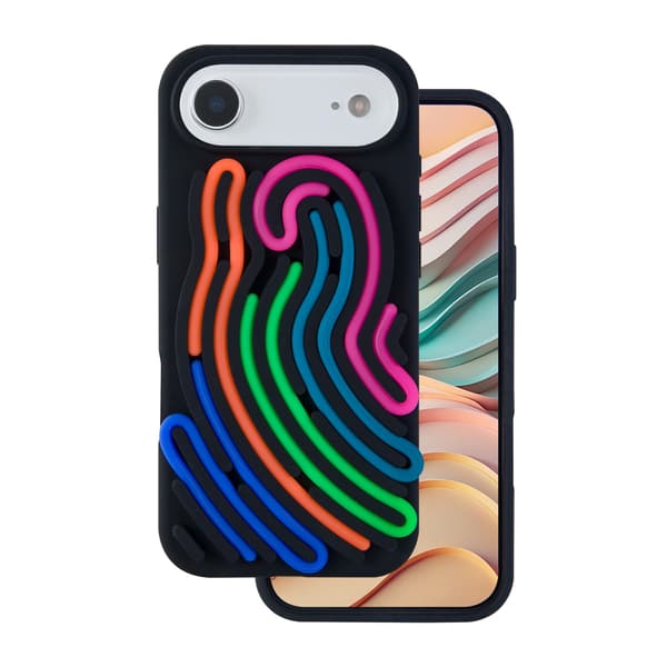 DIY Snake skal för iPhone 17 Air svart