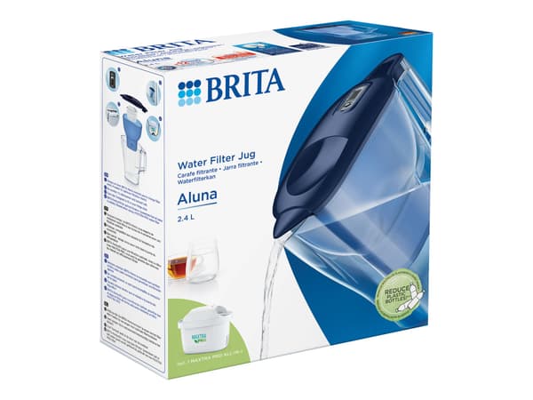 BRITA Aluna Vandfilterkande 2.4L Blå