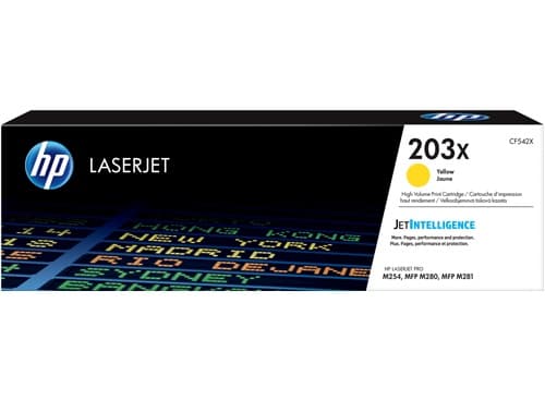 HP 203X Gul 2500 sidor Toner CF542X