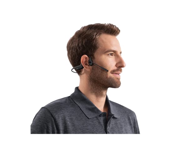SHOKZ OpenComm2 trådlös hörlurar svart