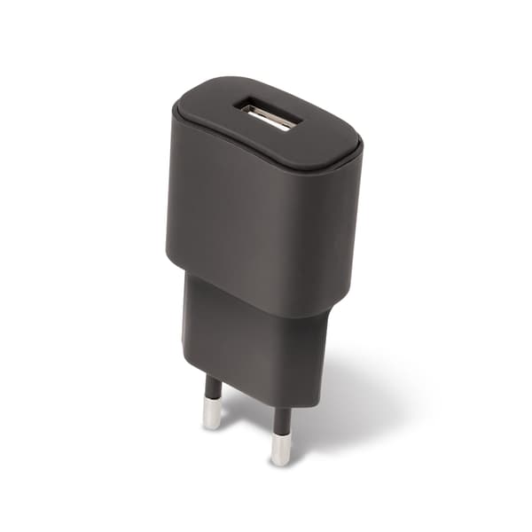 Forever TC-01 laddare 1x USB 2A svart