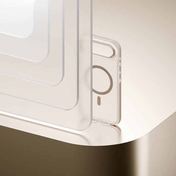 Tempered Glass Screen Protector for iPhone 17 Air Gold - Matte, Fingerprint Resistant