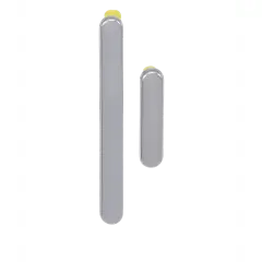 Hårda knappar (ström / volym) för Samsung Galaxy A53 5G (A536 / 2022) (vit) vit