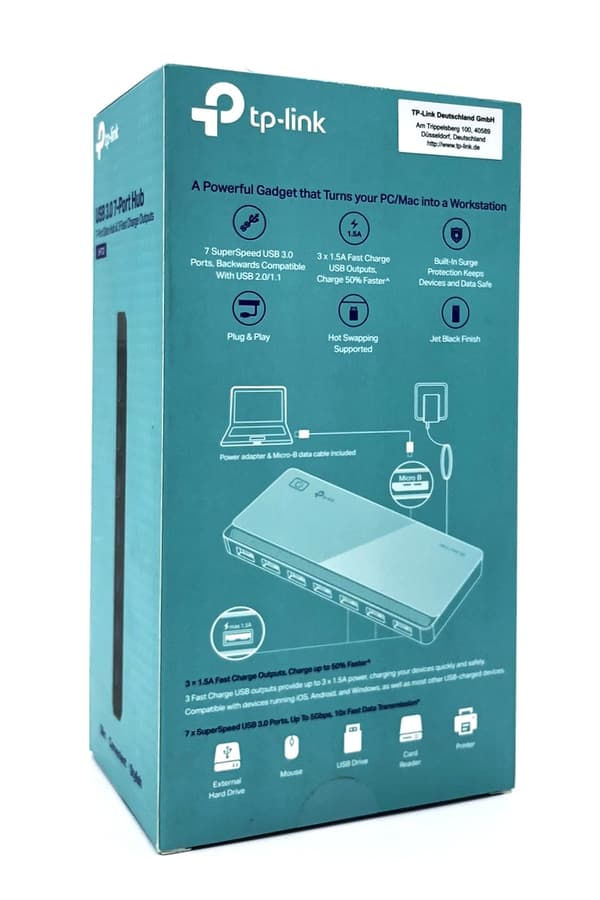 TP-Link UH700 svart