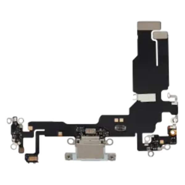 Laddningsport flexkabel för iPhone 15 (Eftermarknad Plus) (Blå)